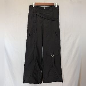 No Boundaries Black Parachute Cargo Pants Junior S (4/6)